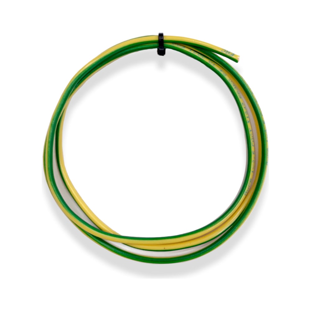 Электрический провод ПРОВОДНИК, цвет желтый/зеленый OZ250822L50 пугв - фото 1