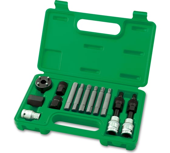 Изображение товара Набор для ремонта генераторов TOPTUL 13 предметов JGAI1301