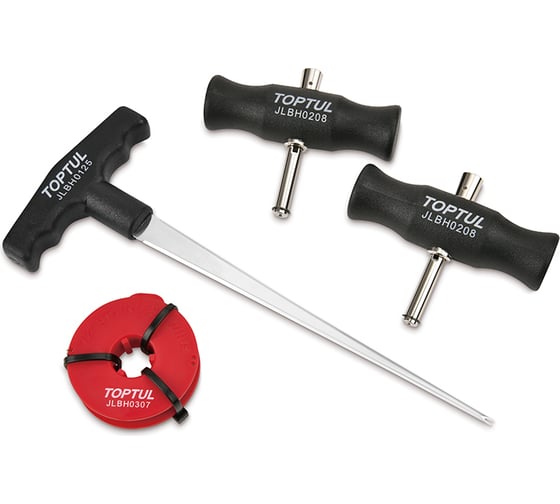 Изображение товара Набор инструментов для срезки автостекол TOPTUL 4 предмета JGAR0403