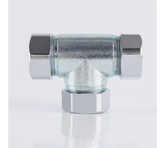 Изображение товара Муфта для гофрированных труб Weyer DPT-202020 - тройник соединитель, WE8601100