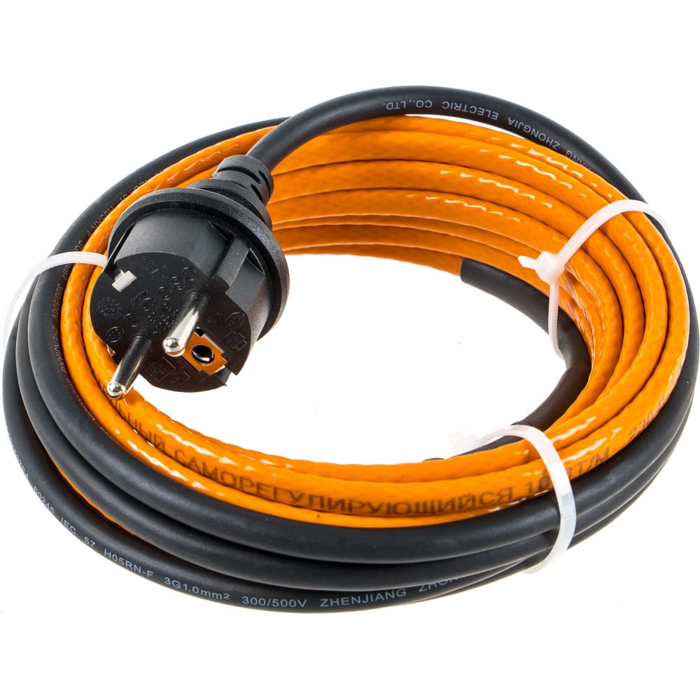 Пищевой саморегулирующийся нагревательный кабель REXANT konfinetta неоновый пищевой краситель оранжевый 7 г