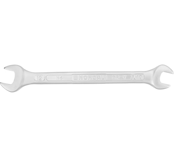 Изображение товара Двусторонний рожковый ключ NORGAU тип N6-10x12 10х12, длина 156 мм 060107129