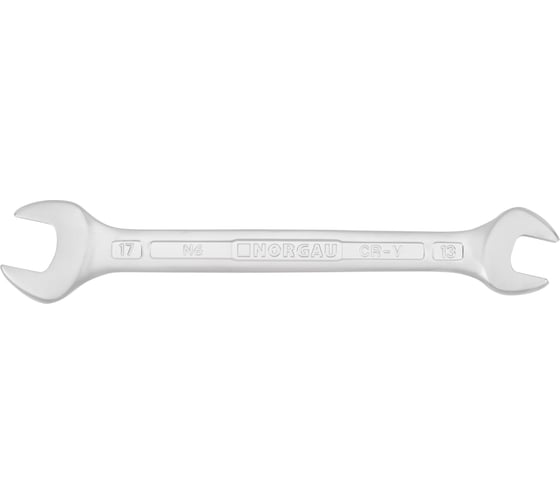 Изображение товара Двусторонний рожковый ключ NORGAU тип N6-13x17 13х17, длина 195 мм 060107160