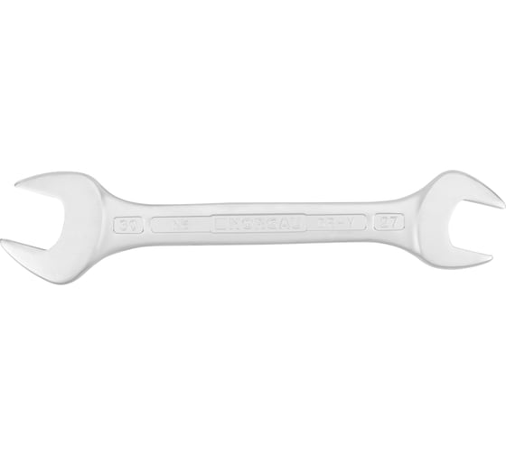 Изображение товара Двусторонний рожковый ключ NORGAU тип N6-27x30, 27х30, длина 286 мм 060107241