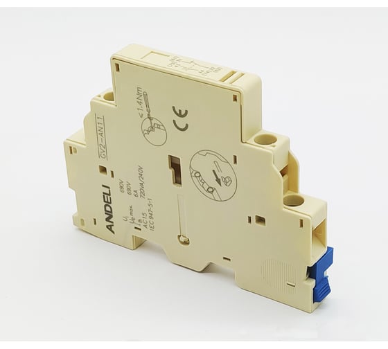 Изображение товара Дополнительный боковой контакт ANDELI gv2-an11 1но+1нз ADL06-644