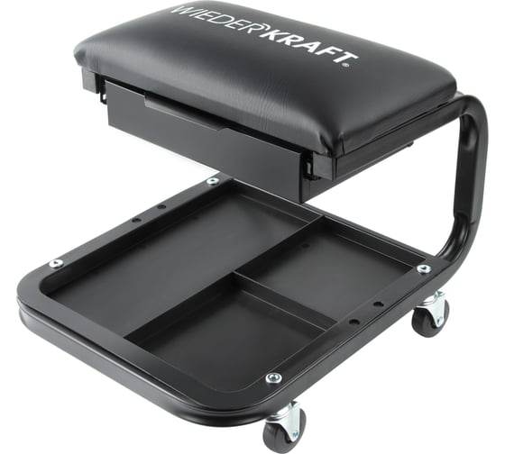 Изображение товара Ремонтный рабочий табурет на колесиках WIEDERKRAFT WDK-86030