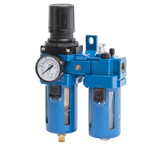 Изображение товара Фильтр воздушный с редуктором и лубрикатором (1/2"; 3000 л/мин) NORDBERG NP8414