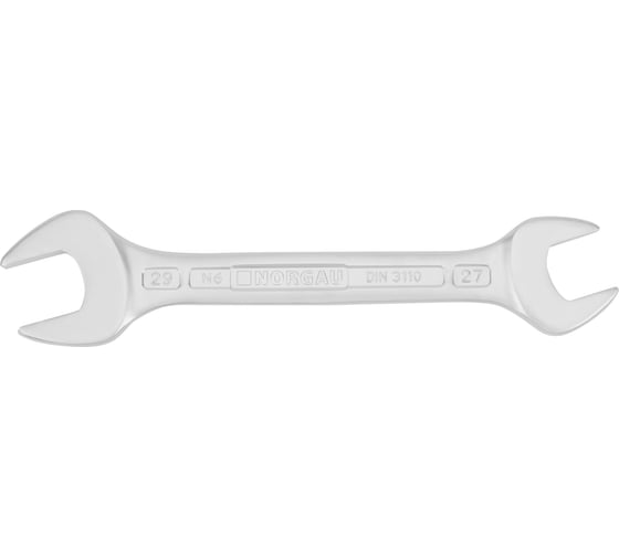 Изображение товара Двусторонний рожковый ключ NORGAU тип N6-27x29 27х29, длина 286 мм 060107238