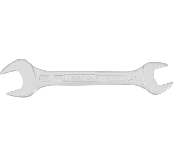 Изображение товара Двусторонний рожковый ключ NORGAU тип N6-27x32 27х32, длина 286 мм 060107244