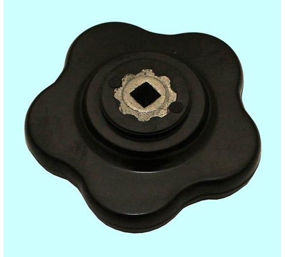 Изображение товара Ручка TLX 100x9х9x26 мм, лепестковая, со сквозным квадратным отверстием, бакелит 65947