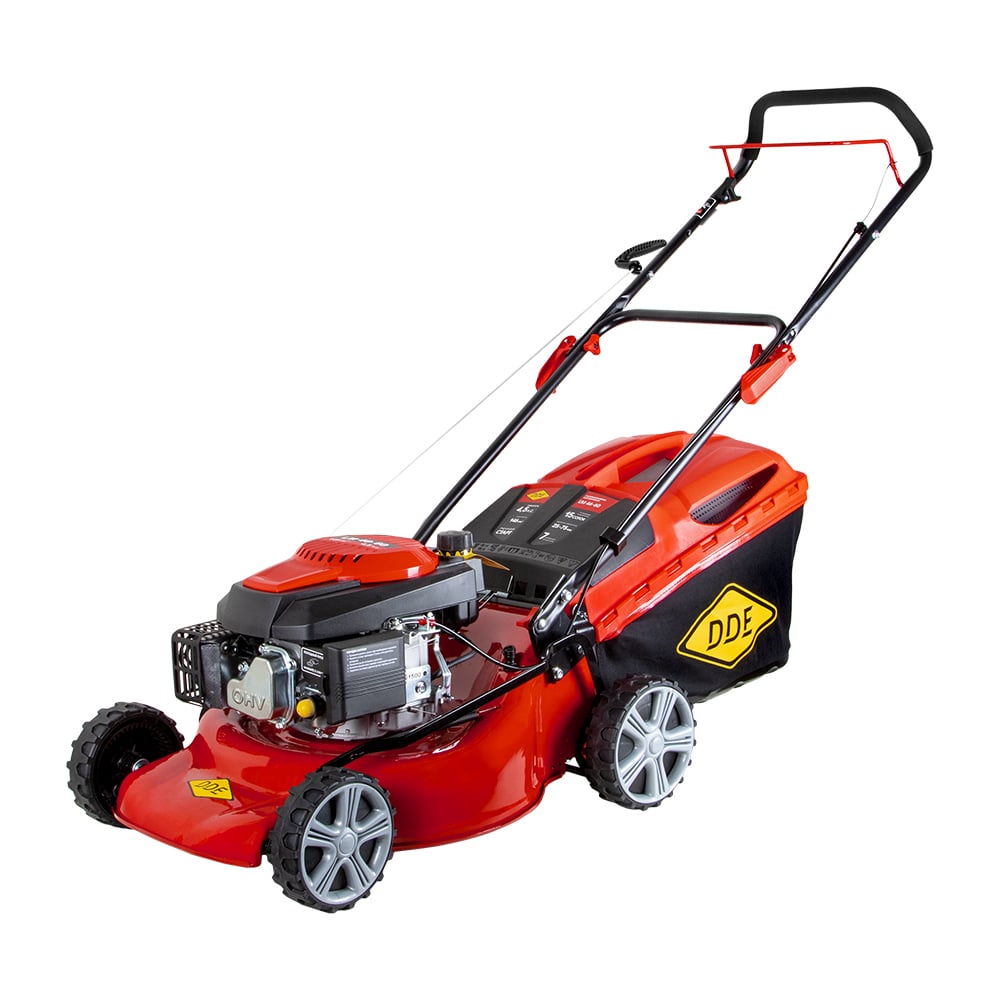 Изображение товара Бензиновая газонокосилка DDE LM 46-60 246-630 для ухода за газоном до 1500 м²