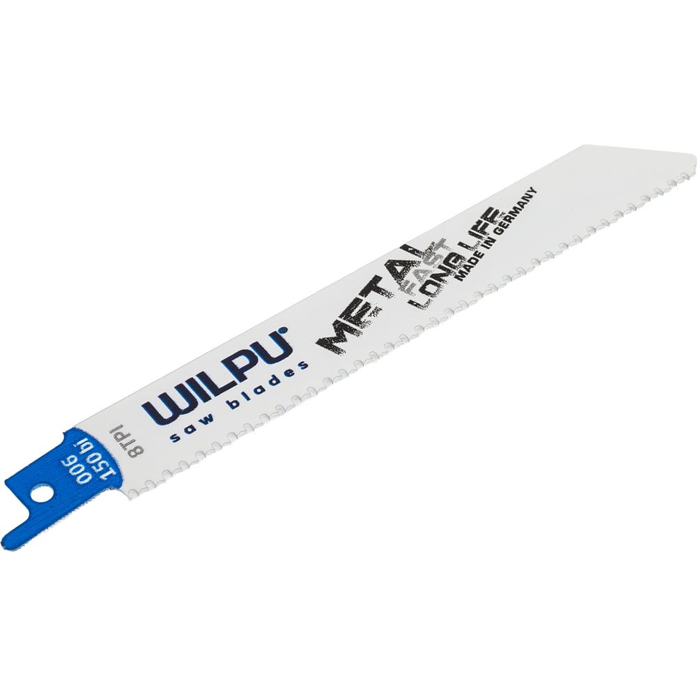Изображение товара Полотно сабельное WILPU 006/150 bi для резки дерева и металла