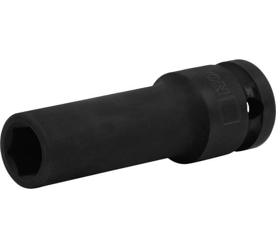 Изображение товара Головка торцевая ударная удлиненная 6-ти гранная, тип N19KL-12 (12 мм; 1/2'') NORGAU 064045012