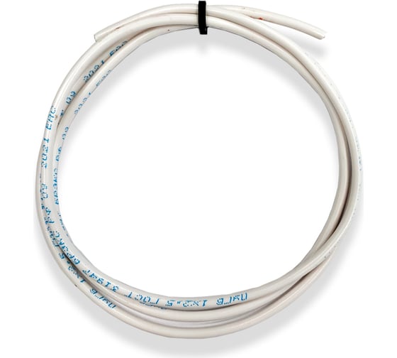 Изображение товара Электрический провод ПУГВ ПРОВОДНИК 1x0.5 мм2 белый, 5м OZ250833L5