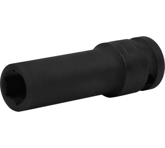 Изображение товара Головка торцевая ударная удлиненная 6-ти гранная, тип N19KL-13 (13 мм; 1/2'') NORGAU 064045013