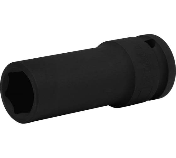 Изображение товара Головка торцевая ударная удлиненная 6-ти гранная, тип N19KL-17 (17 мм; 1/2'') NORGAU 064045017