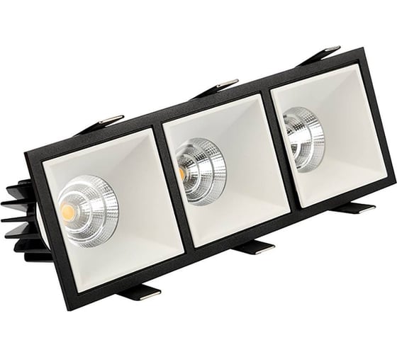 Изображение товара Накладка на светильник DesignLed черная, IMD-DA-2000CS-3-F-BL