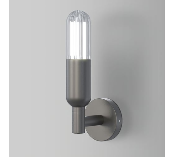 Изображение товара Садово-парковый светильник Elektrostandard со светодиодами isida led 35165/u серый a062883