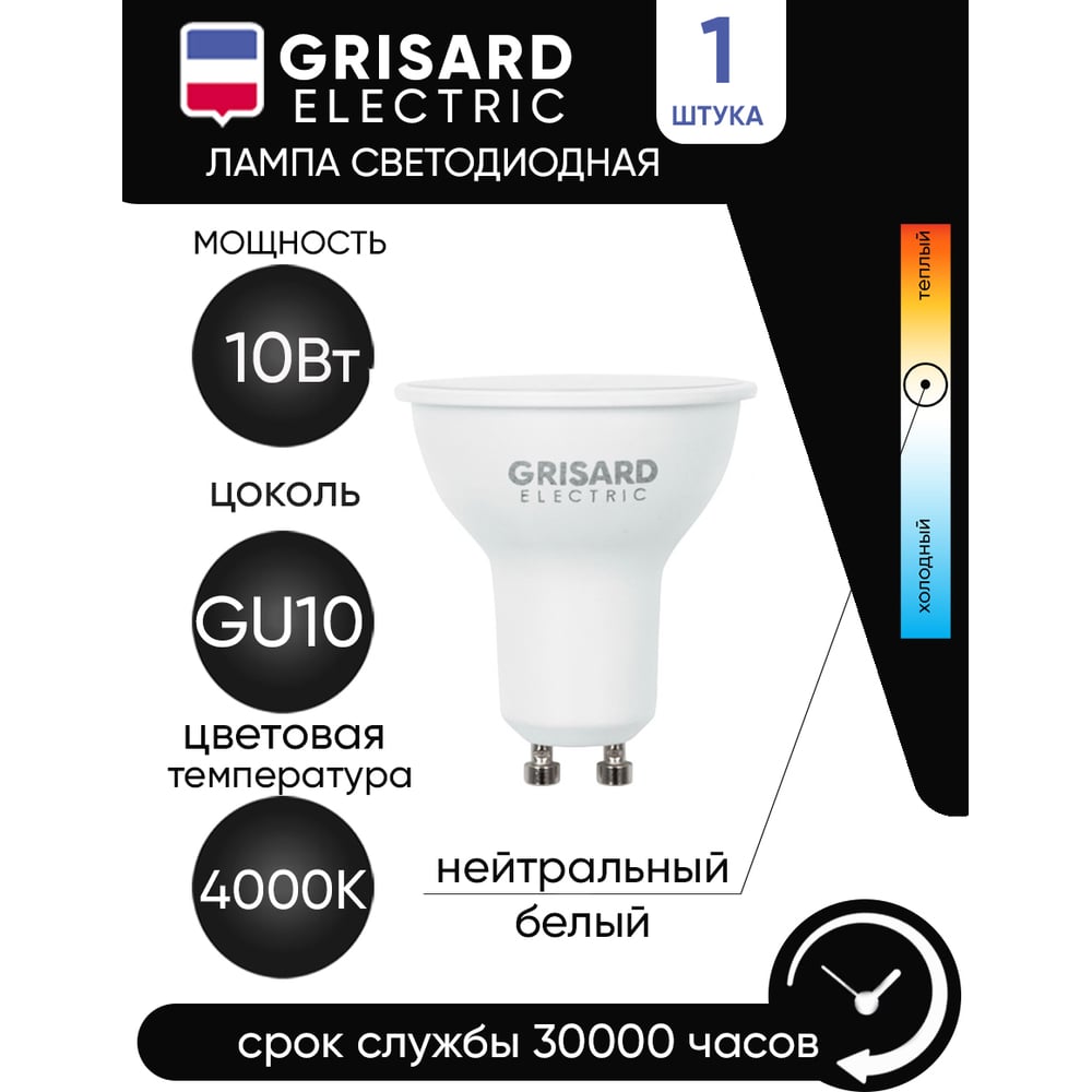 фото Светодиодная лампа grisard electric