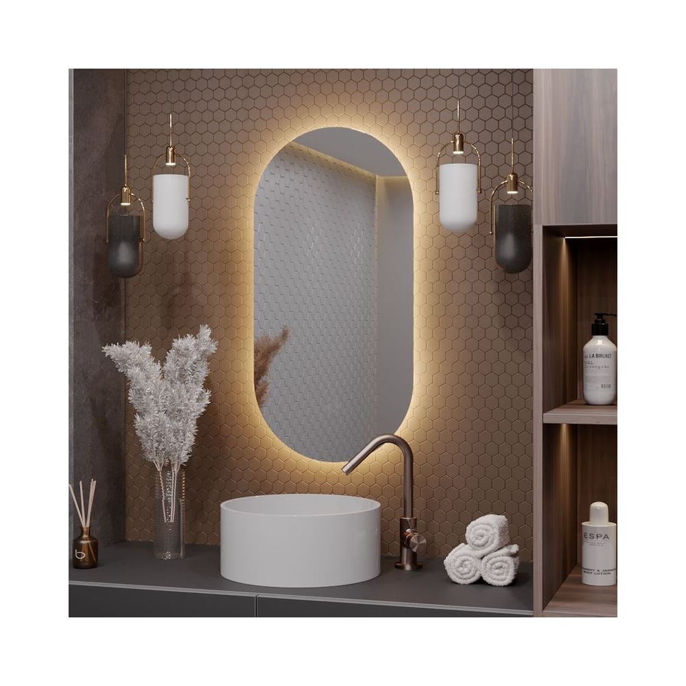 Зеркало для ванной ALIAS зеркало comforty адонис 45 700х450 мм led подсветка бесконтактный сенсор