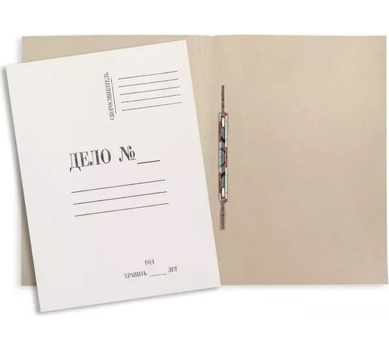 Изображение товара Картонный скоросшиватель Attache ДЕЛО 440г/м2 мелованная 200 шт в упаковке 1496207 1029115