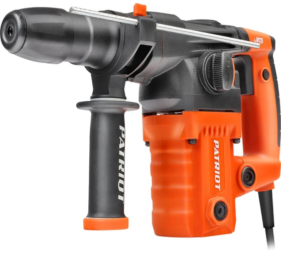 Изображение товара Перфоратор PATRIOT RH 303 SDS+, мощность 1275 Вт, 4.2 Дж, 3 режима работы, макс.диаметр 26 мм, глубиномер, кейс 140301303