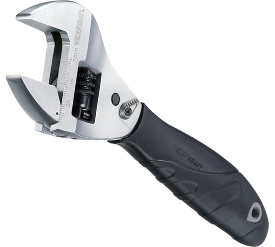 Изображение товара Разводной ключ с трещоткой и реверсом WIEDERKRAFT WDK-4001