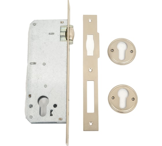 Изображение товара Врезной цилиндровый узкопрофильный замок KALE KILIT 154, BS40, R, 23NP, SP, Ros, STB 15440000006