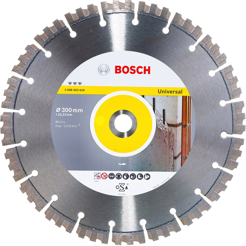 фото Диск алмазный best for universal (300х22.2 мм) bosch 2608603634