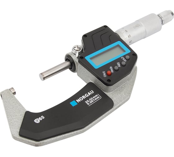Изображение товара Цифровой микрометр NORGAU 25-50 мм/0,001 мм, тип NM-100 041057050