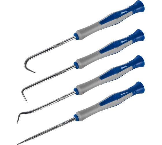 Изображение товара Набор крючков для слесарных работ CR-V 4шт КОБАЛЬТ 245-480