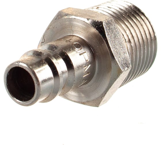 Изображение товара Штекер быстроразъемного соединения (10 шт; рапид EURO - 1/2"M) WIEDERKRAFT WDK-84PM