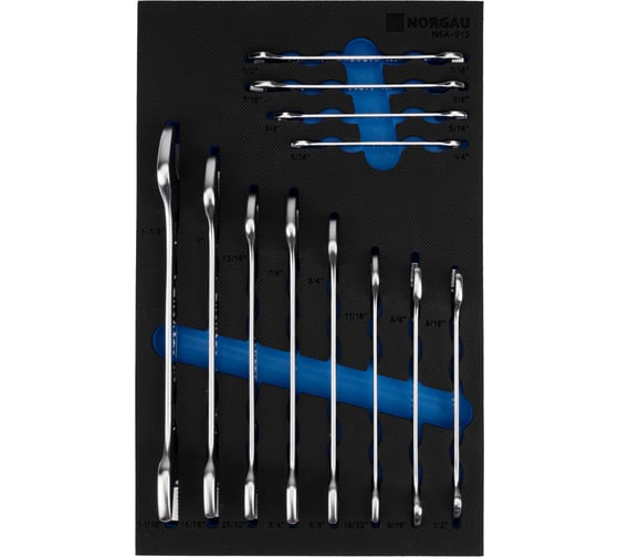 Изображение товара Набор рожковых гаечных ключей NORGAU тип N6A-012 12 шт 060107912