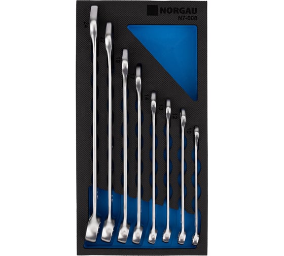 Изображение товара Набор комбинированных гаечных ключей NORGAU тип N7-008 8 шт 060207808
