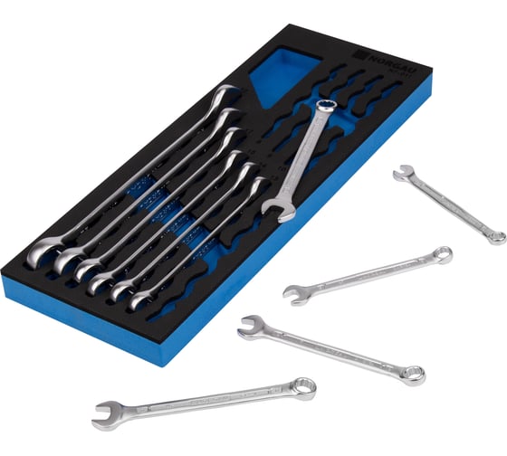 Изображение товара Набор комбинированных гаечных ключей NORGAU тип N7-011 11 шт 060207811