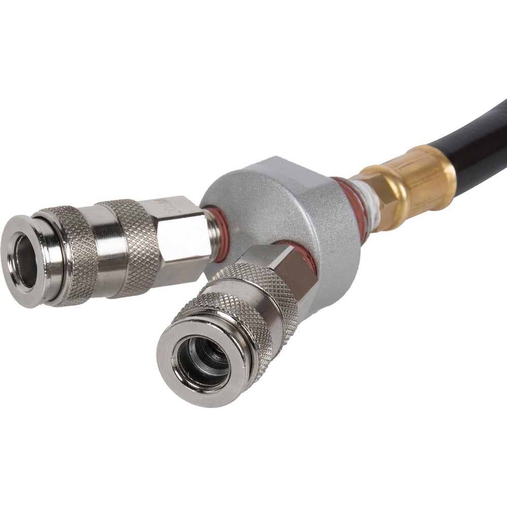 Изображение товара Разветвитель пневматический V-образный (1/4"; рапид EURO) WIEDERKRAFT WDK-82MV