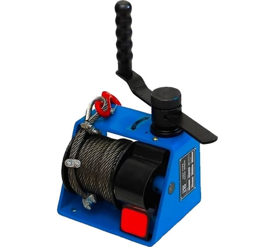 Изображение товара Ручная червячная лебедка TOR ЛРЧ 1000 (VS) 1,0 т 35 м 113107