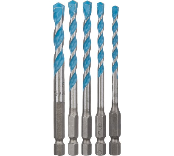 Изображение товара Набор HEX-9 Multi Construction (4-8 мм; 5 шт.) Bosch 2608589530