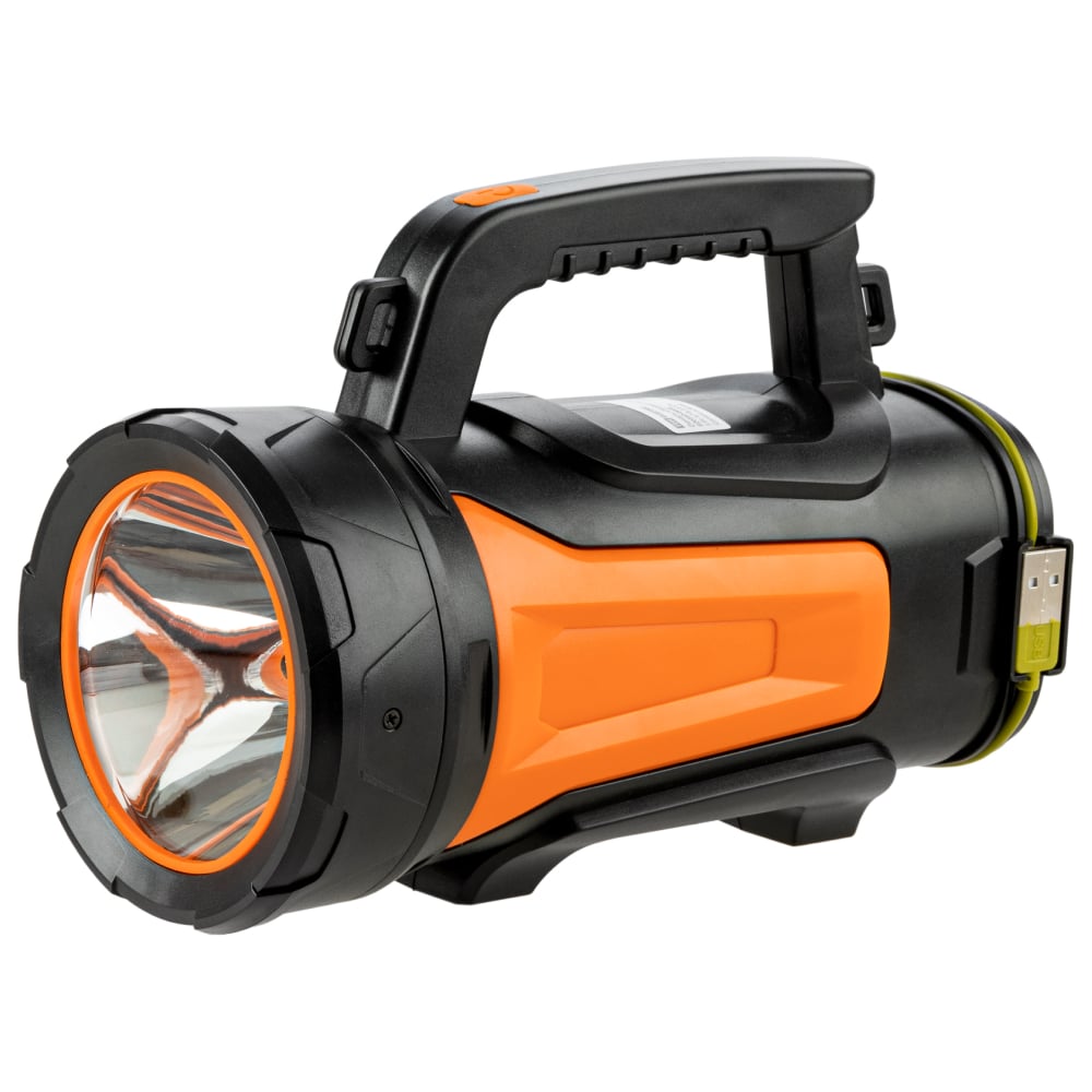 Изображение товара Светодиодный аккумуляторный фонарь TDM ELECTRIC "Прожектор 8", 5 Вт LED, 220 лм, 3,7 В 2,4 Ач, USB, SQ0350-0008 Изображение товара Светодиодный аккумуляторный фонарь TDM ELECTRIC "Прожектор 8", 5 Вт LED, 220 лм, 3,7 В 2,4 Ач, USB, SQ0350-0008