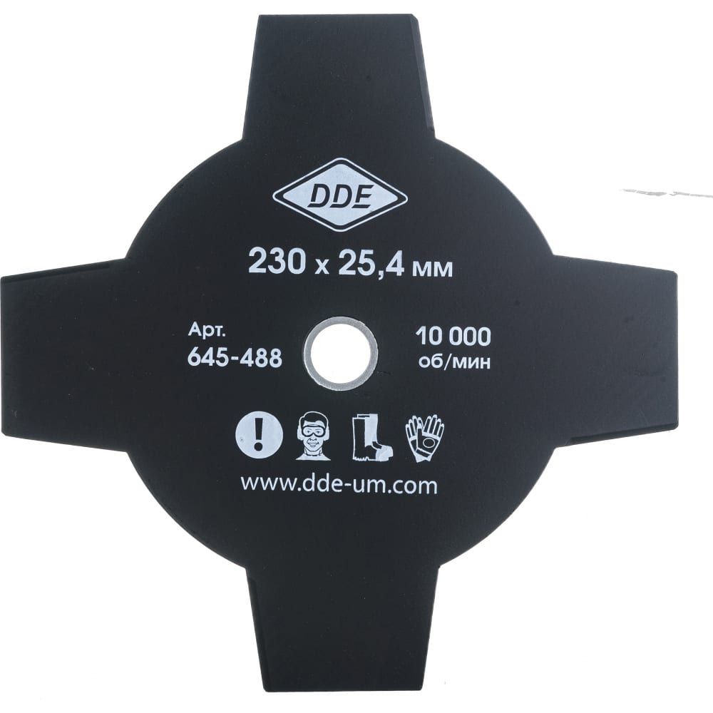 Четырехлопастной диск для триммера DDE четырехлопастной диск для триммера dde
