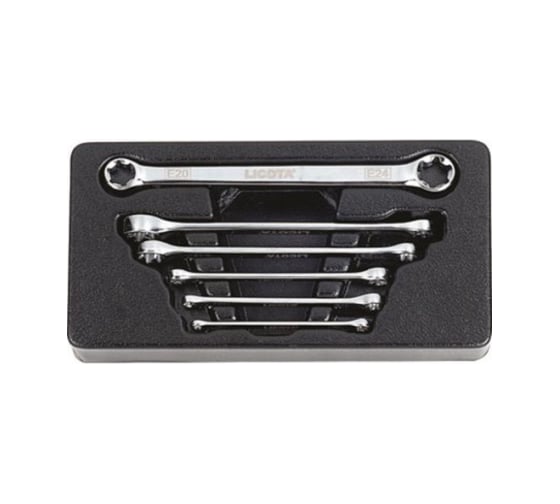 Изображение товара Набор накидных ключей под звездочку FORCE 5062