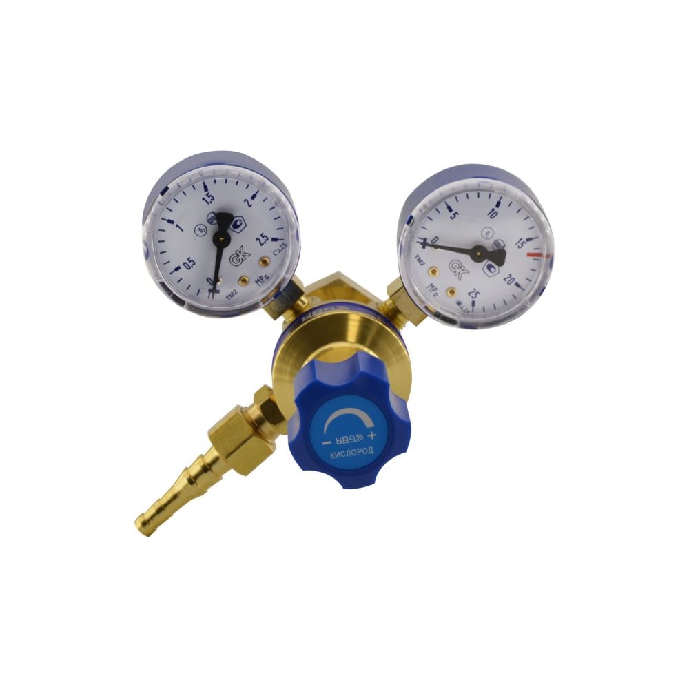 Изображение товара Кислородный редуктор БКО 50 12,5 KRASS профессиональный с манометрами