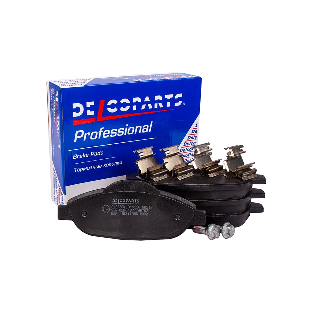 Изображение товара Колодки тормозные передние Delcoparts 19377506