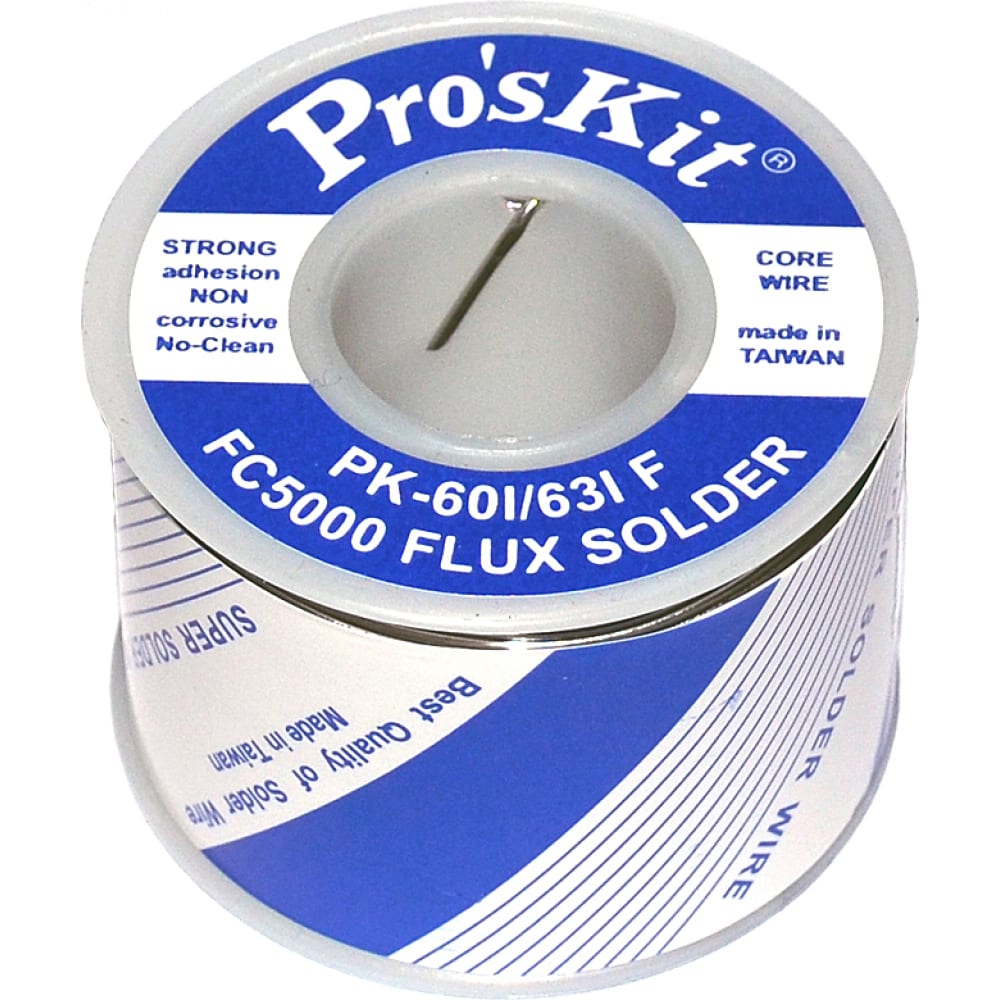 Припой ProsKit проволока для плетения d 2 5мм намотка 5м серебра