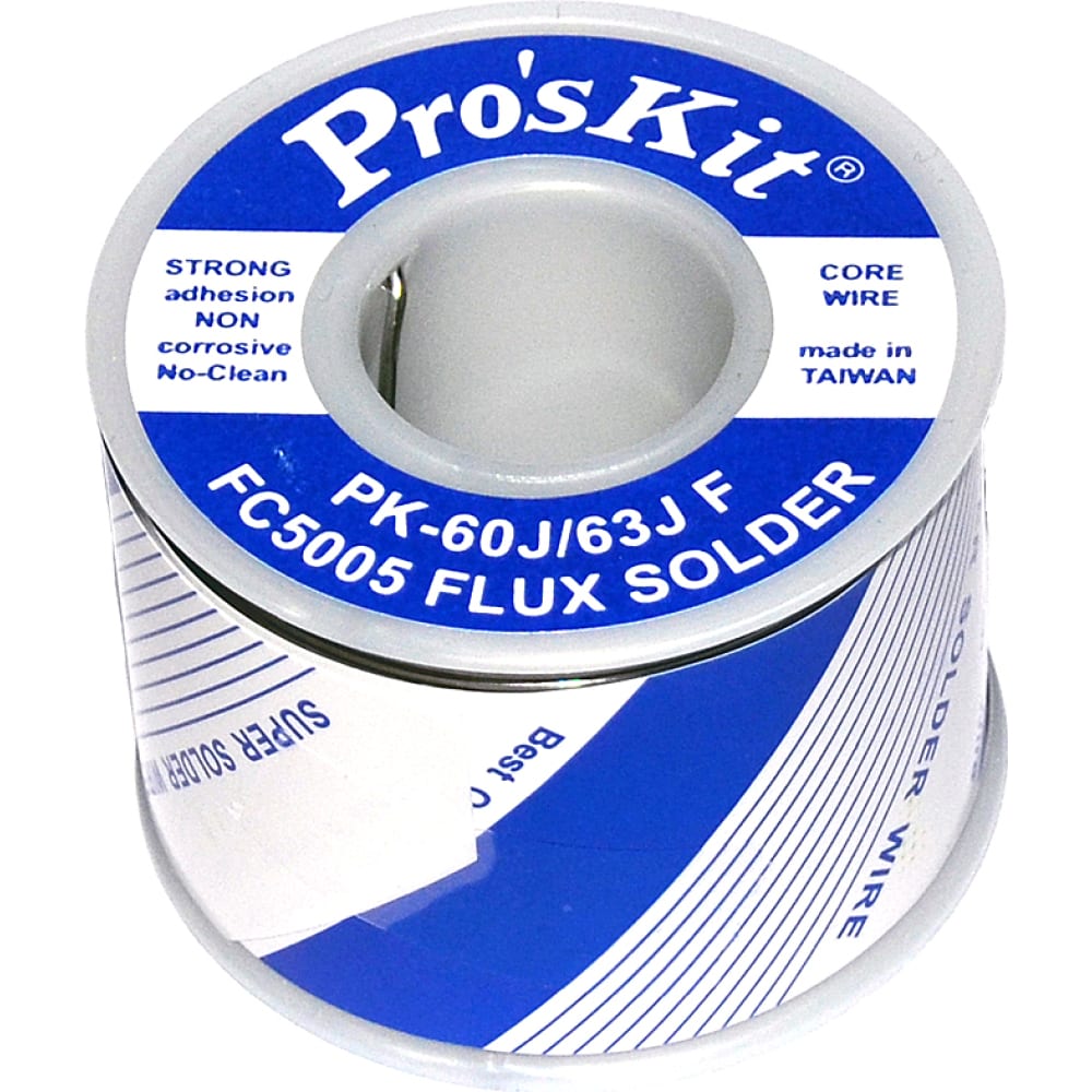 Припой ProsKit проволока для плетения d 2 5мм намотка 5м серебра