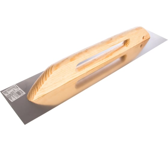 Изображение товара Гладилка TOPEX 580 х 130 мм, нерж. сталь, дерев. ручка 13A249