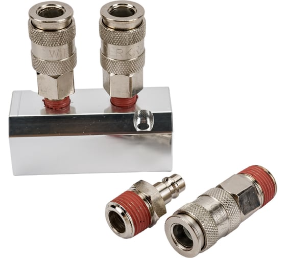 Изображение товара Разветвитель пневматический (рапид EURO) WIEDERKRAFT WDK-84MB