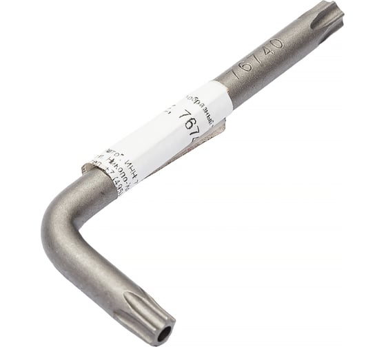 Изображение товара Г-образный ключ с отверстием FORCE Т-40Н 76740