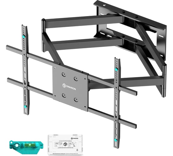 Изображение товара Кронштейн для телевизора ONKRON 42"-110" наклонно-поворотный, черный m8l M8L-B