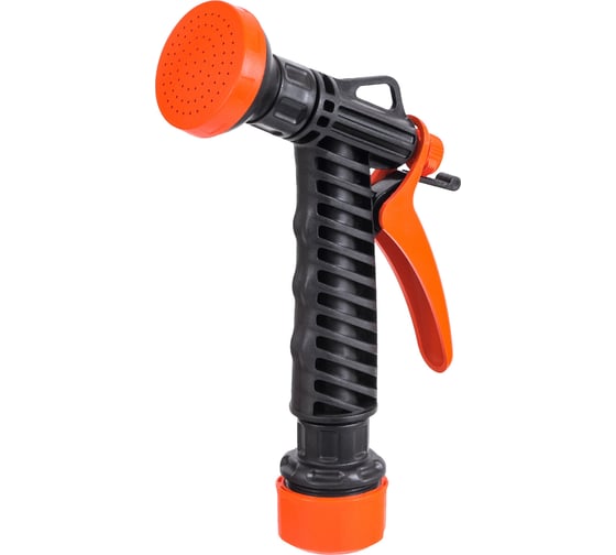 Изображение товара Поливочный душ-пистолет  ЖУК с фиксатором с цанговым зажимом 3/4 4607156364107